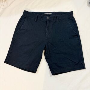 Slate & Stone Dark Navy Flat Front Shorts